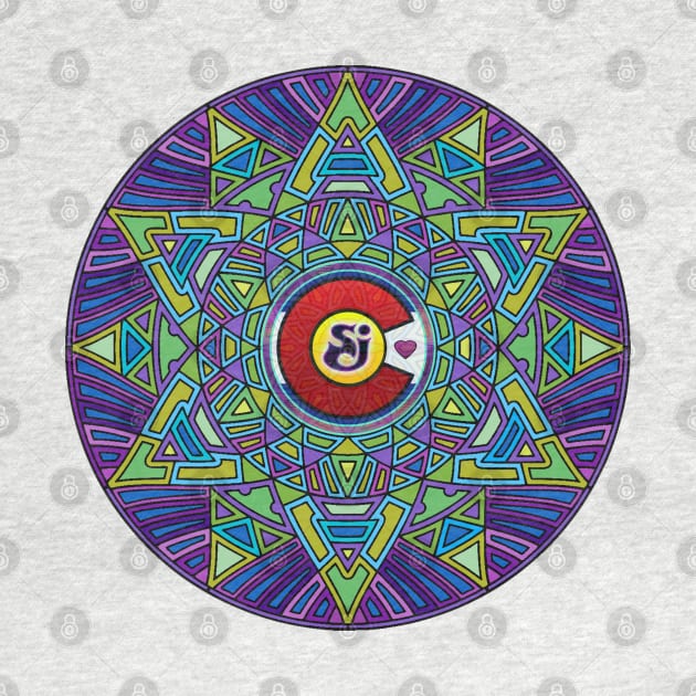 String Cheese Incident Sacred Mandala Colorado Love SCI by Shayna